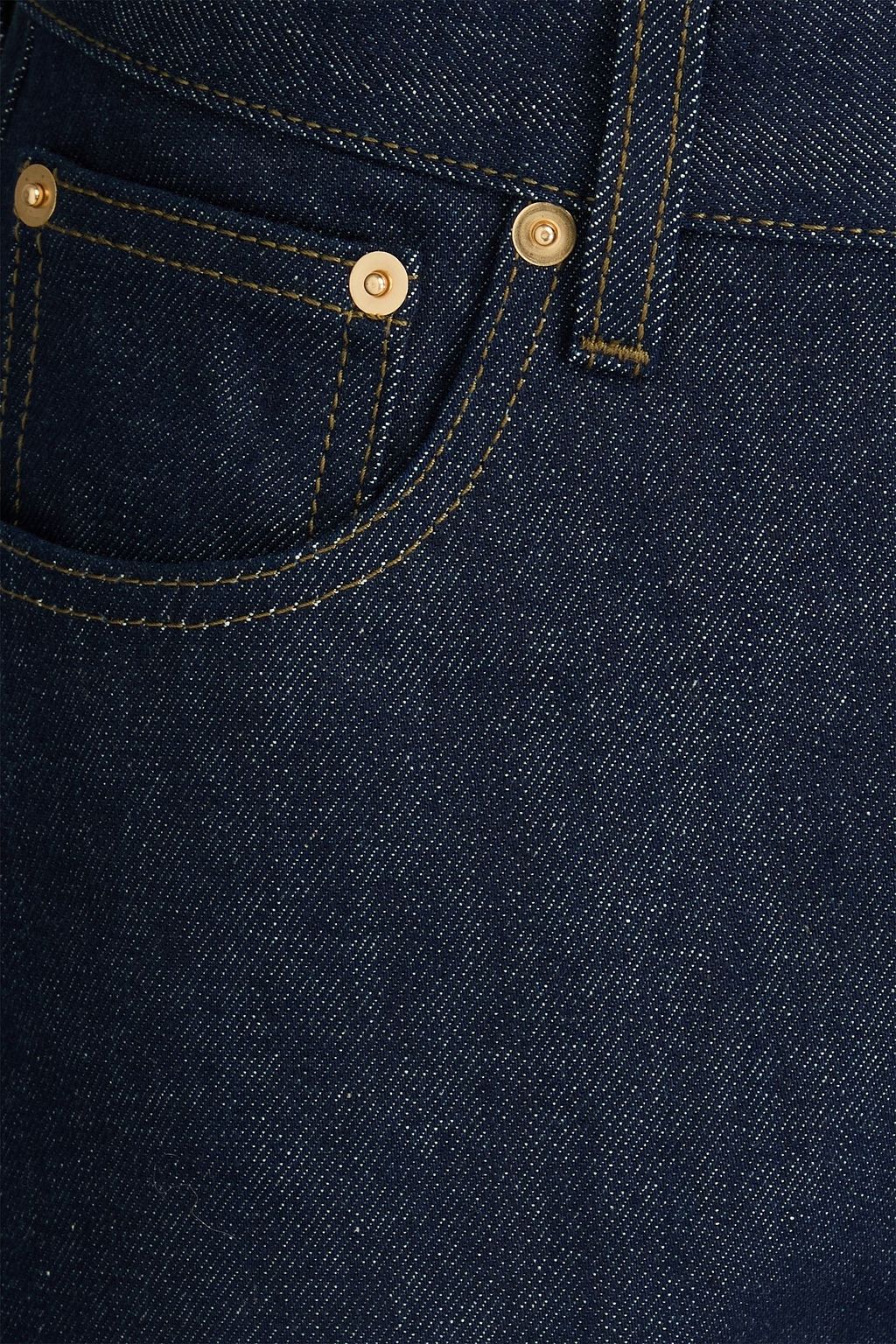 JACQUEMUS بنطال جينز بقصّة بوت كت بخصر مرتفع