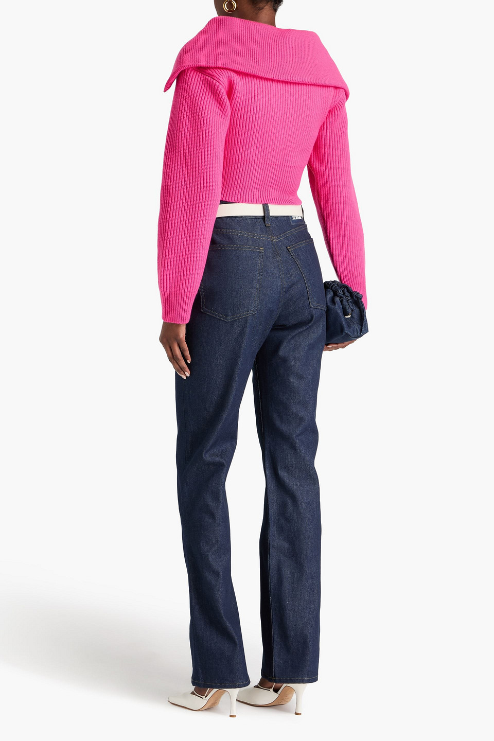  Jacquemus - High-rise Bootcut Jeans - Blue - 24 