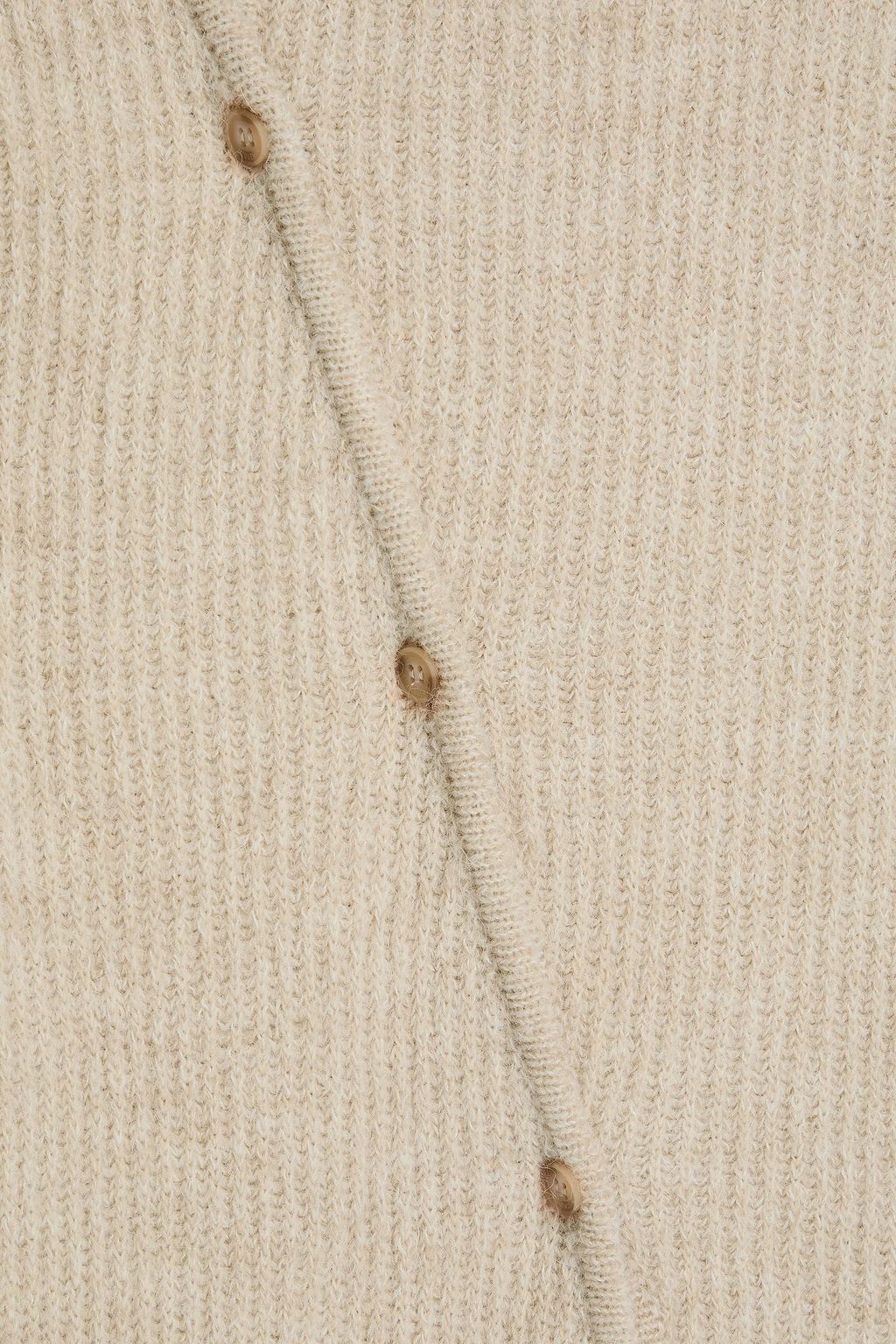 JACQUEMUS Asymmetric ribbed-knit sweater