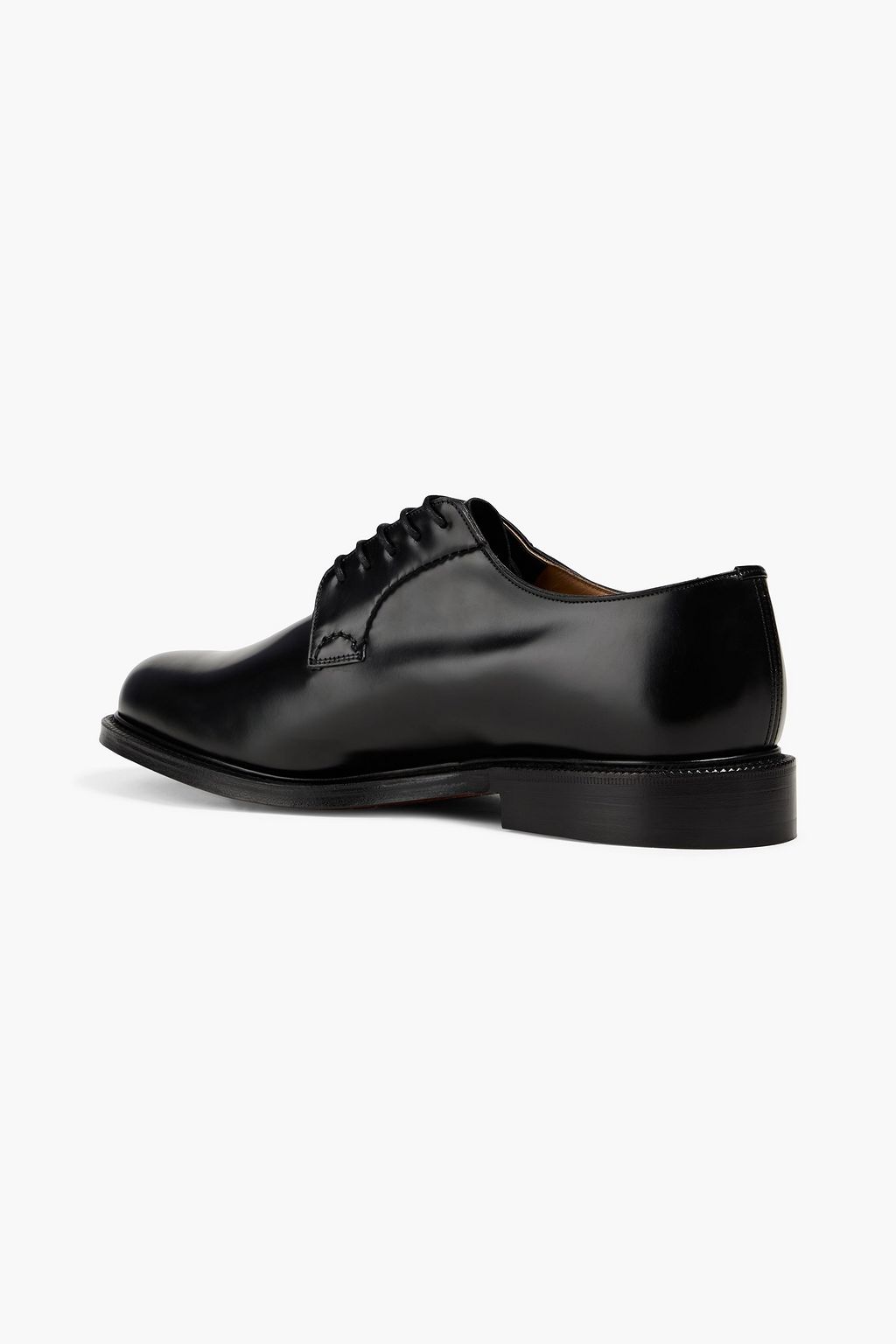 CHURCH'S Glossed-leather derby shoes