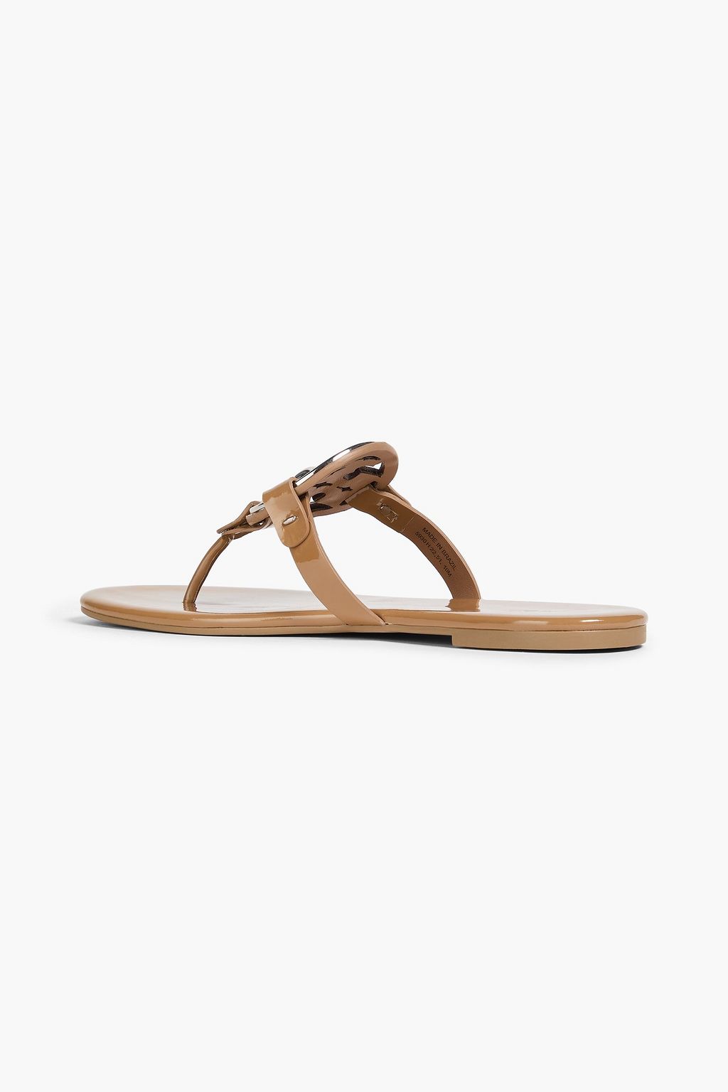 TORY BURCH Embellished patent-leather sandals