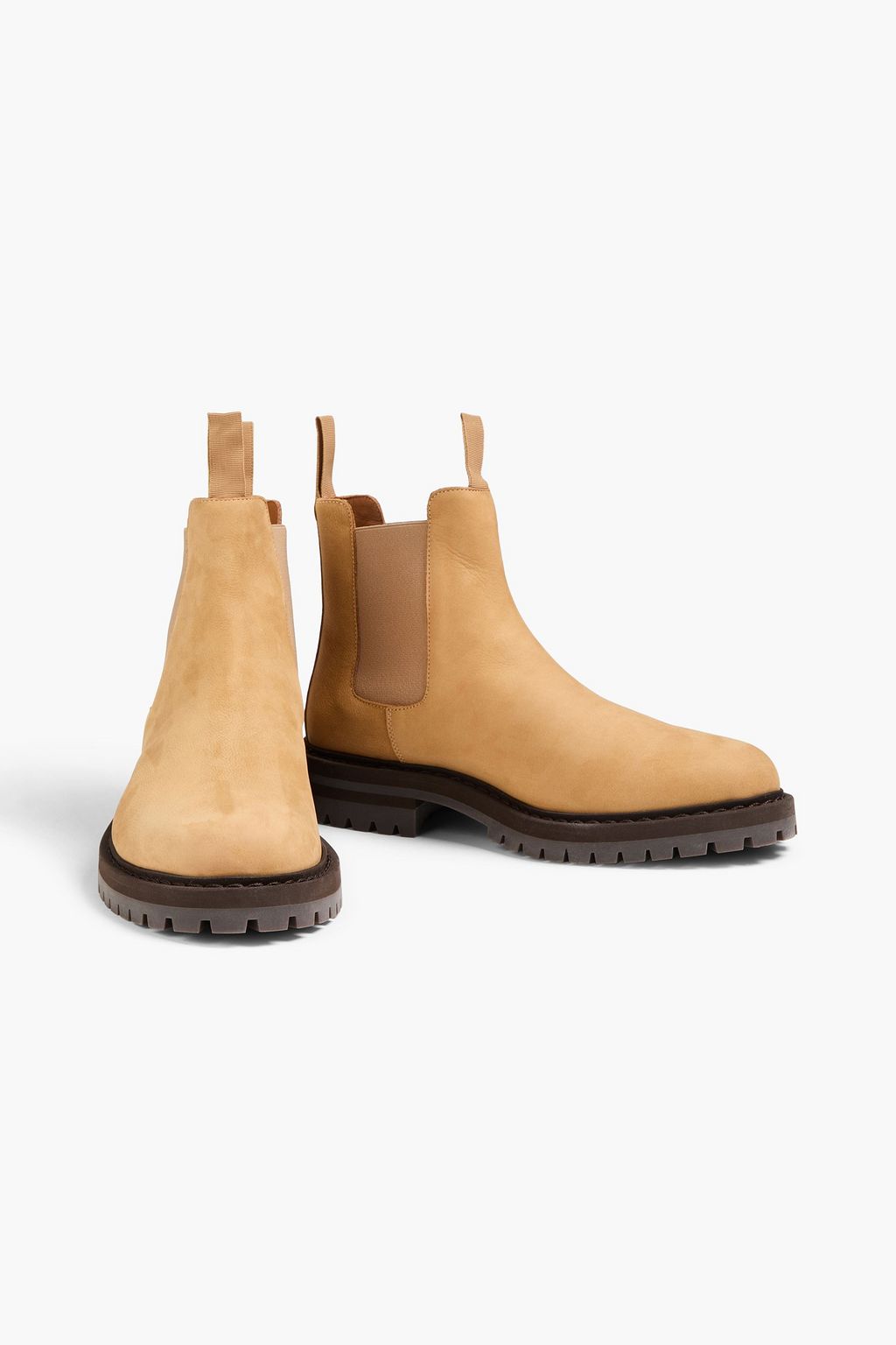 COMMON PROJECTS Nubuck Chelsea boots
