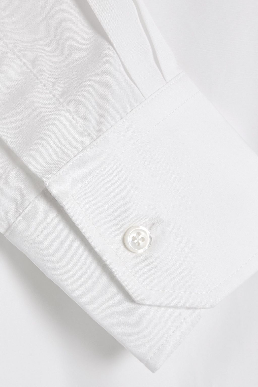 THOM BROWNE Cotton-poplin mini shirt dress