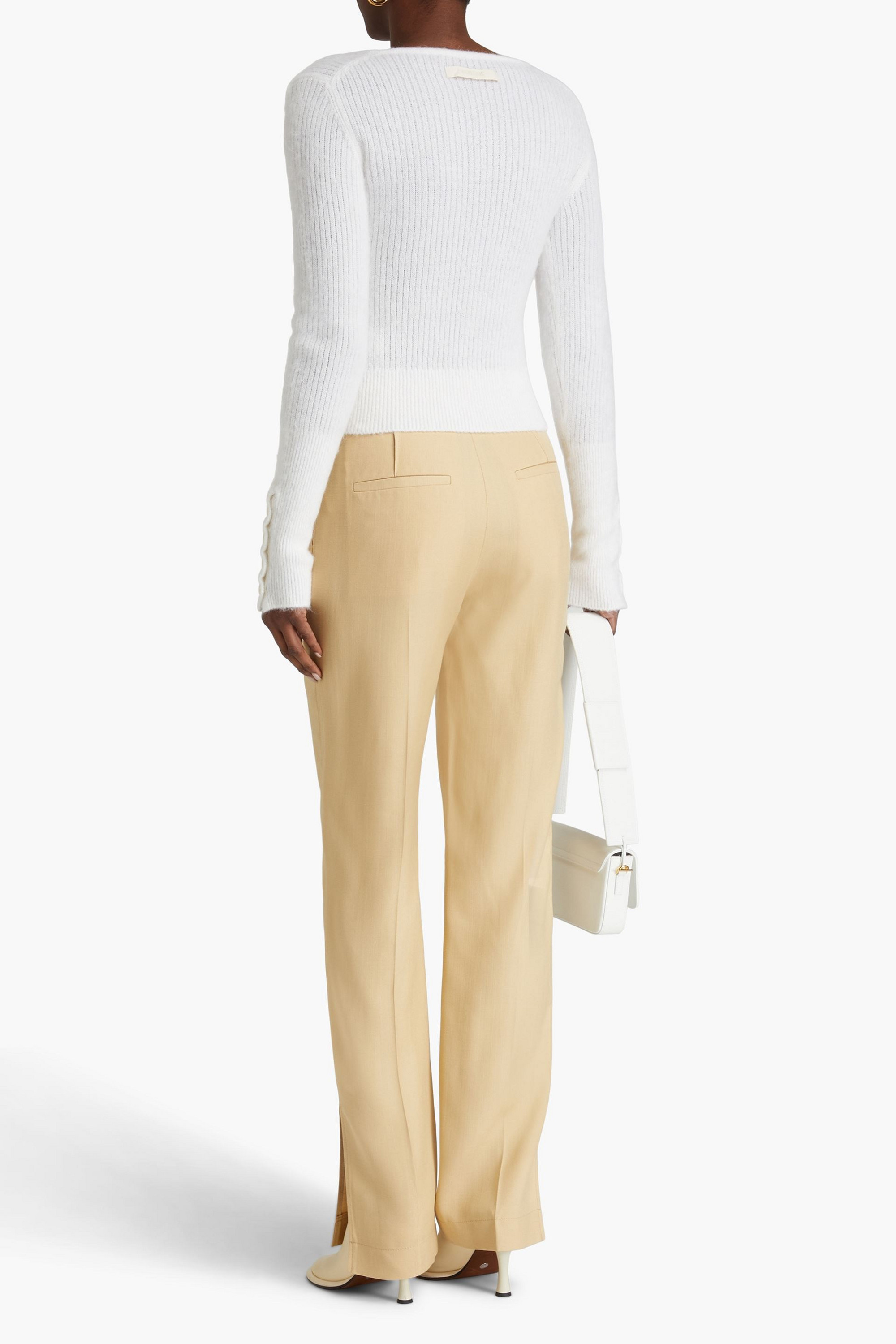 Jacquemus Piccinni ribbed-knit cardigan thumbnail