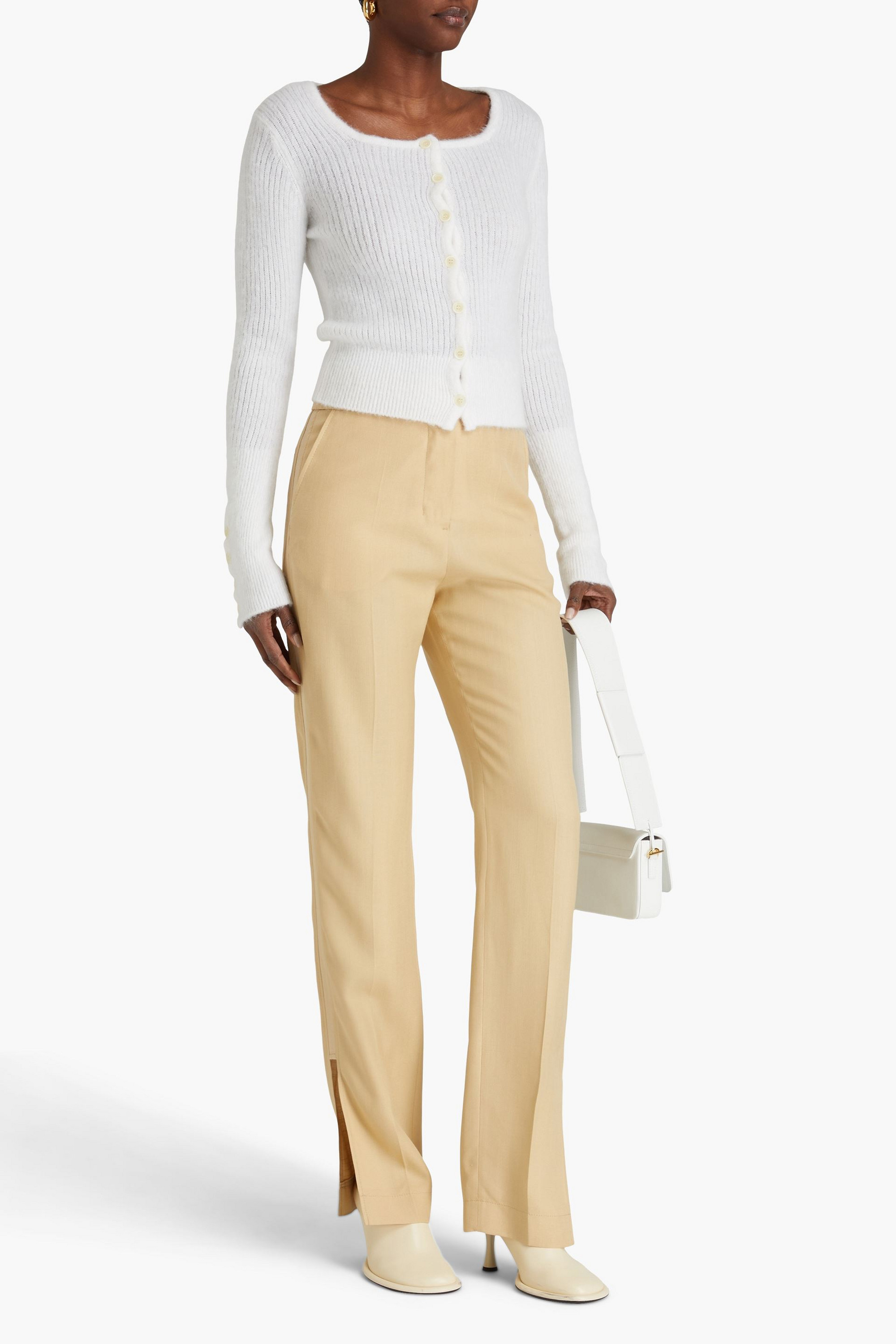 Jacquemus Piccinni ribbed-knit cardigan