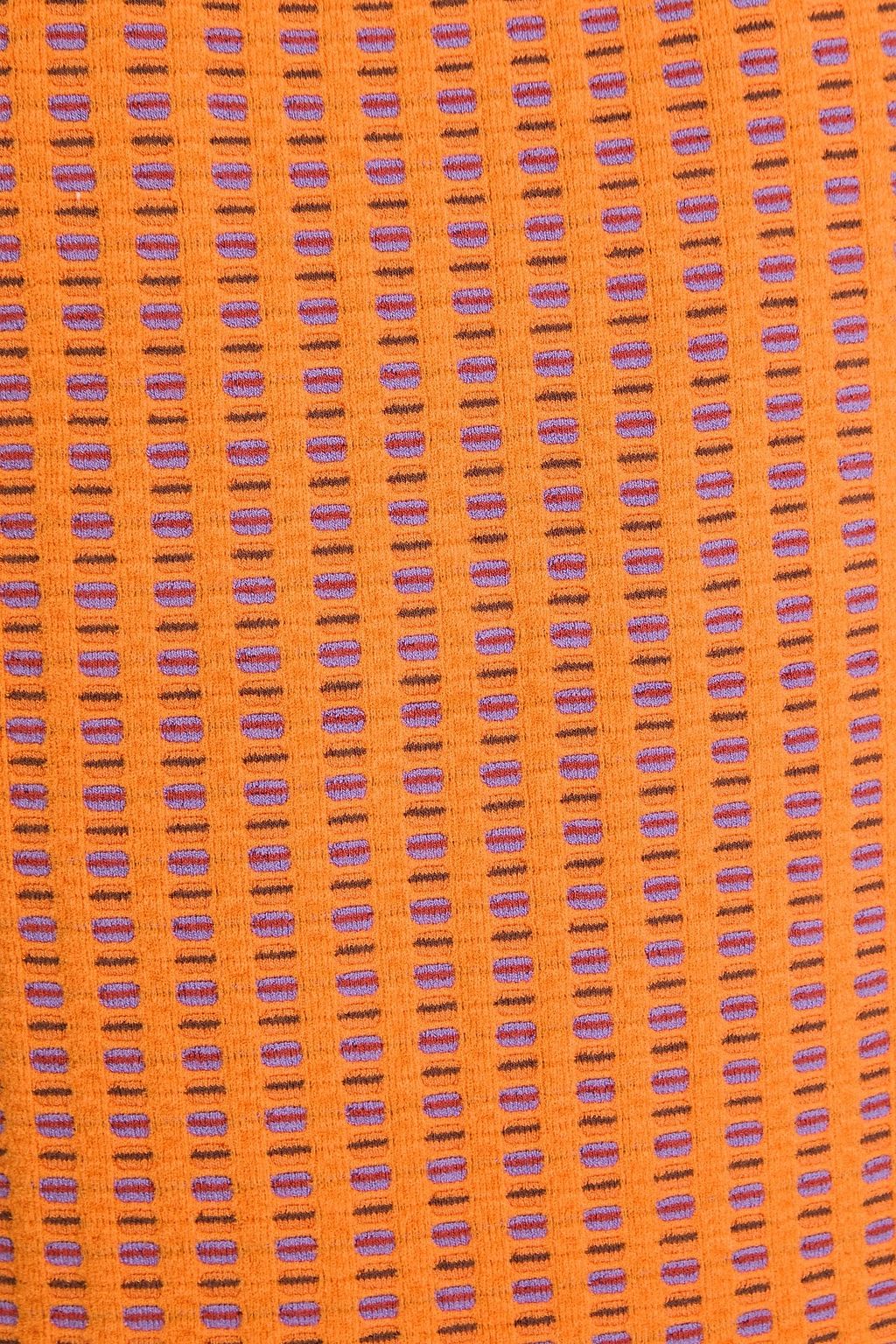 JACQUEMUS Jacquard-knit cotton-blend tank