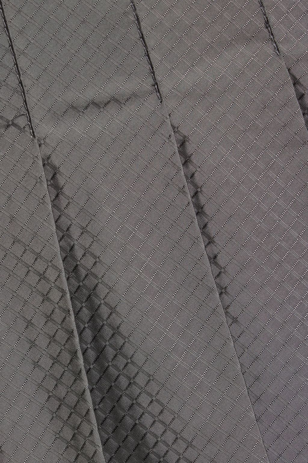 THOM BROWNE Pleated ripstop mini skirt