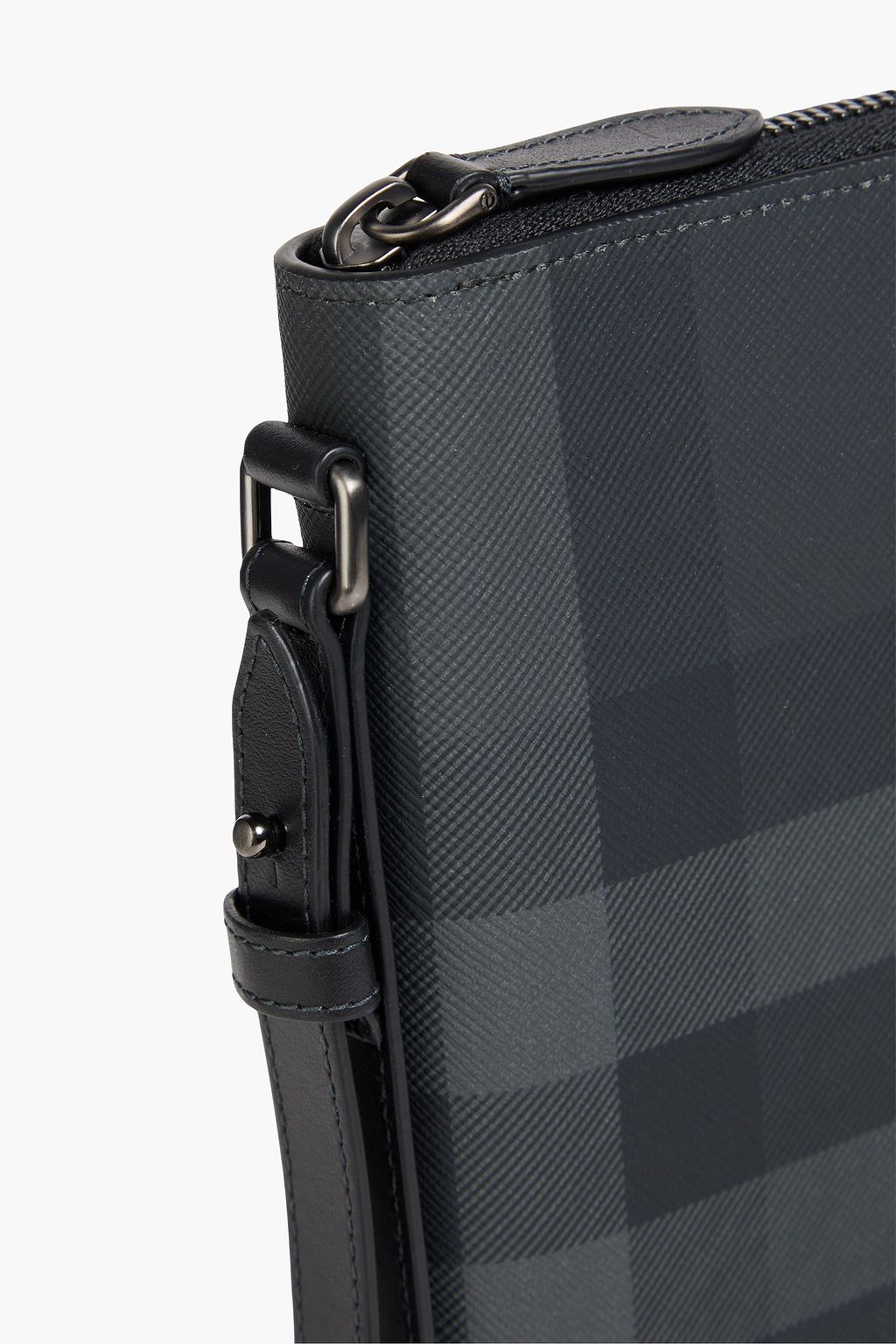BURBERRY Checked continental wallet
