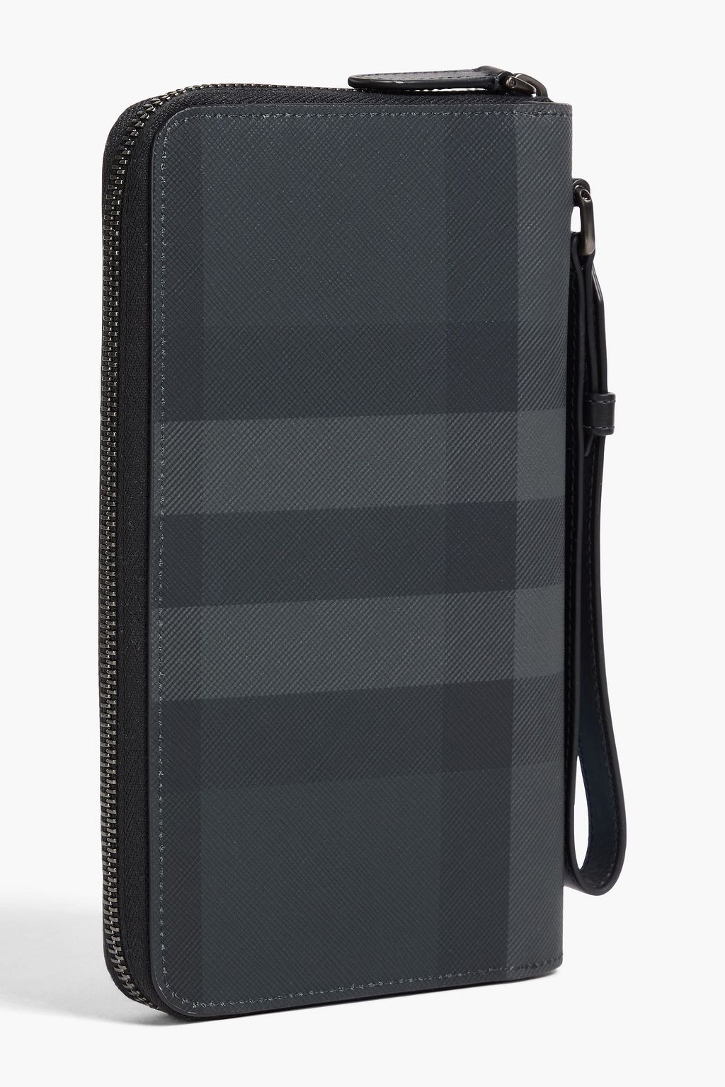 BURBERRY Checked continental wallet