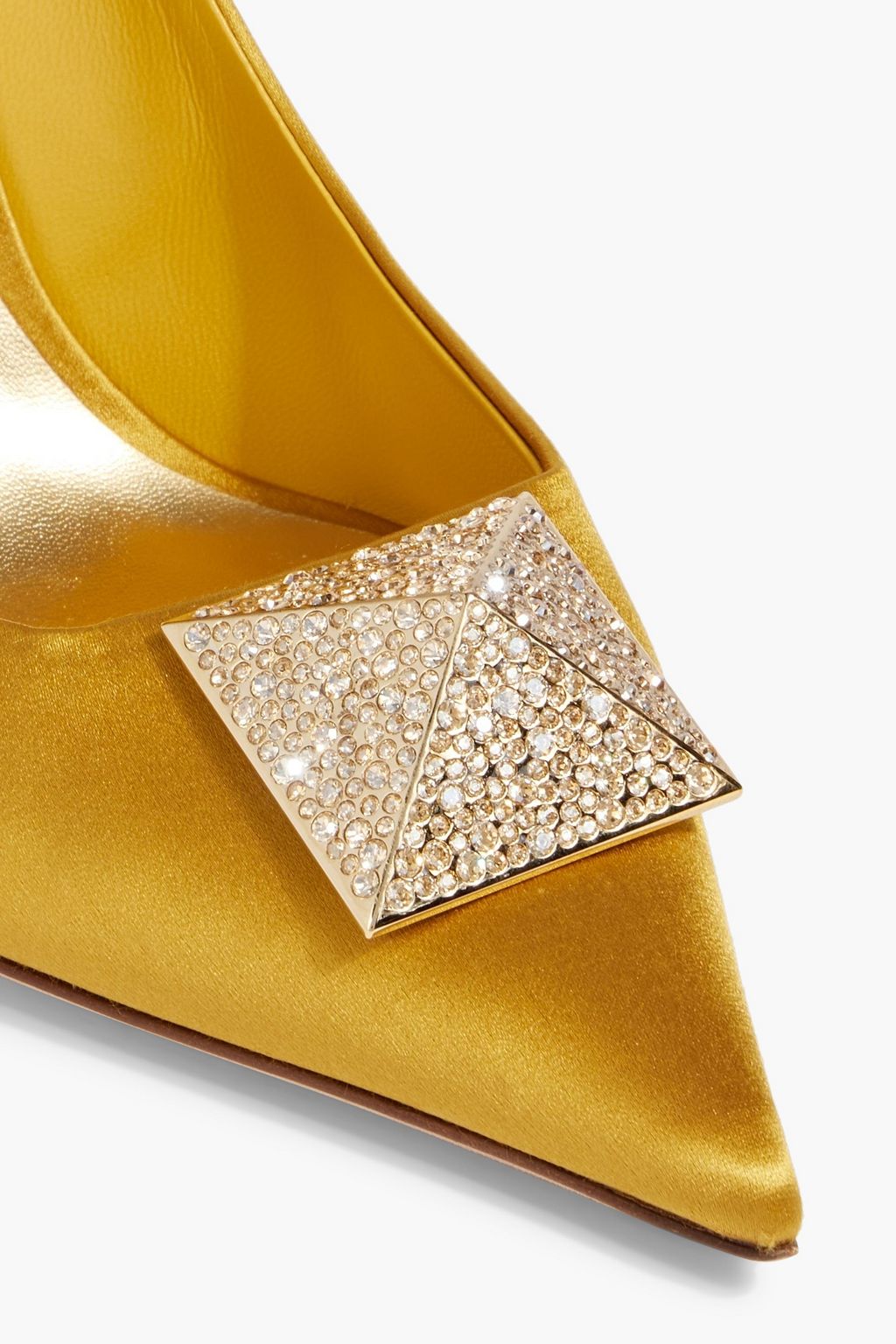 VALENTINO GARAVANI One Stud satin pumps