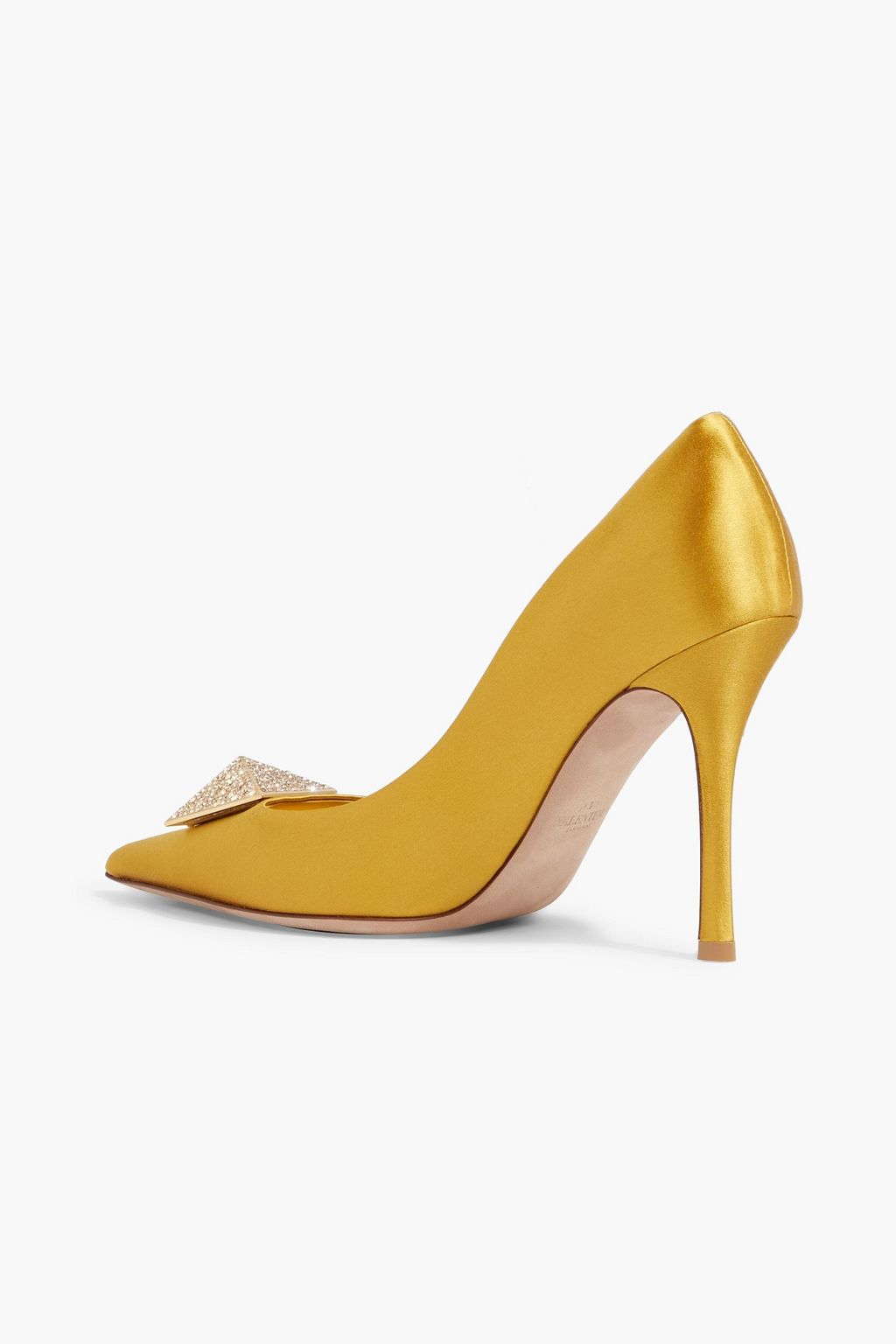 VALENTINO GARAVANI One Stud satin pumps