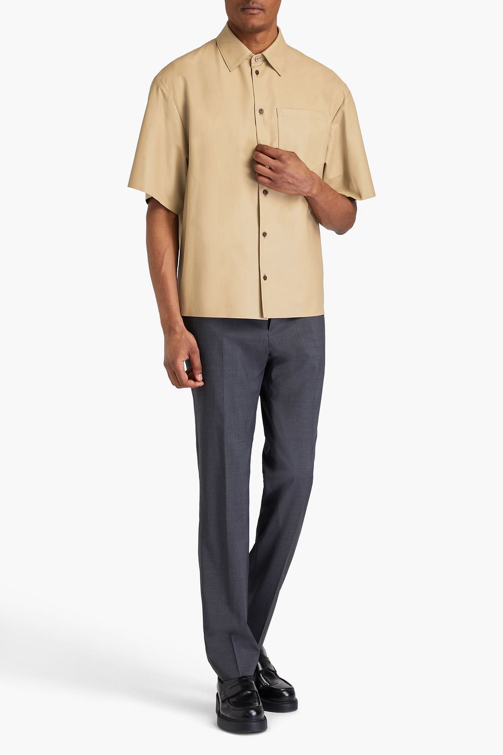 PRADA Leather shirt