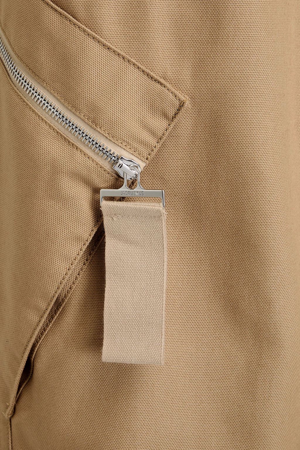 JACQUEMUS 코튼 캔버스 카고 팬츠