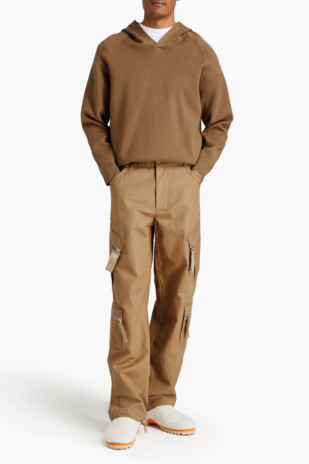 JACQUEMUS 코튼 캔버스 카고 팬츠
