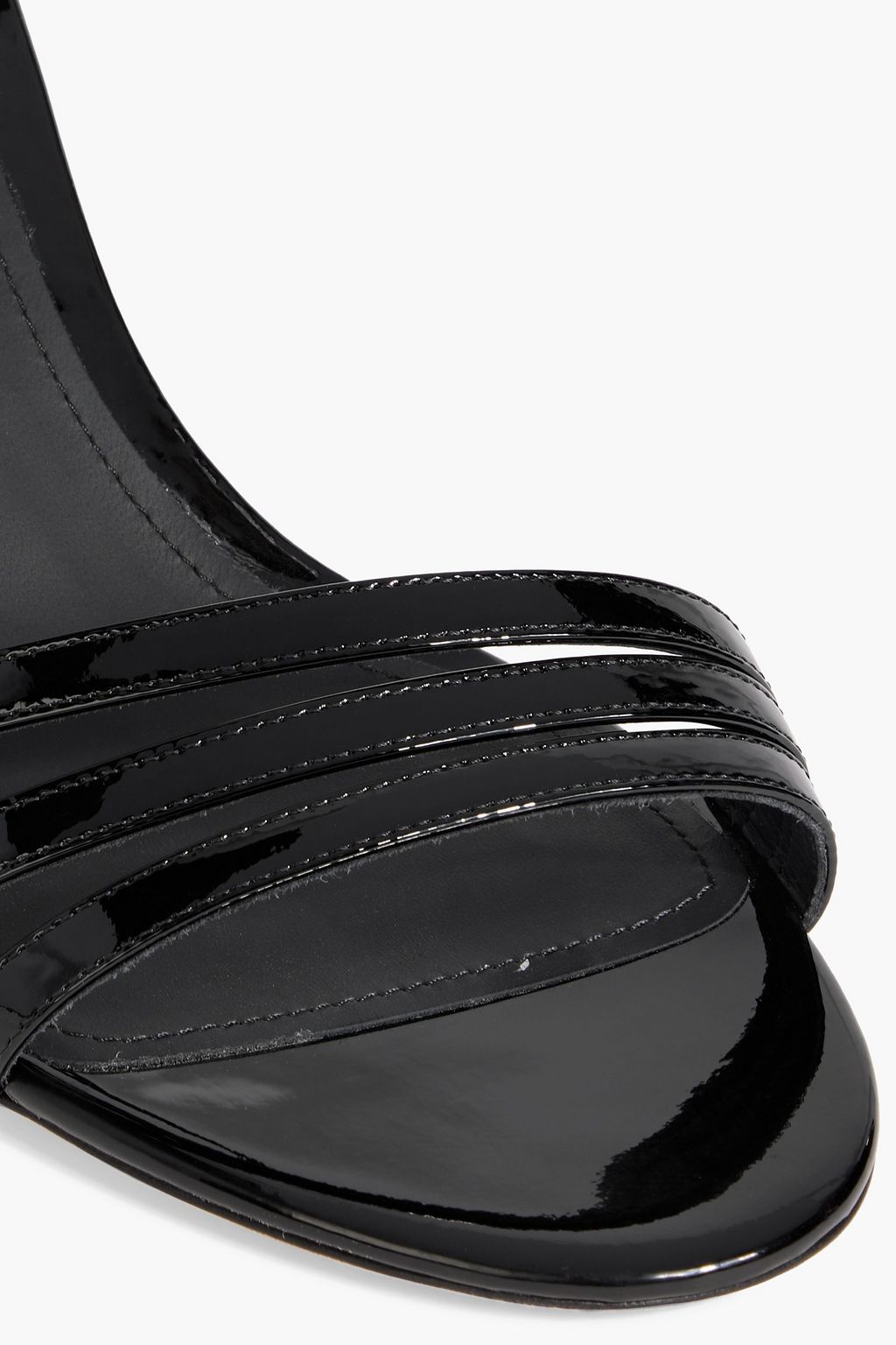FERRAGAMO Idwige 70 patent-leather sandals