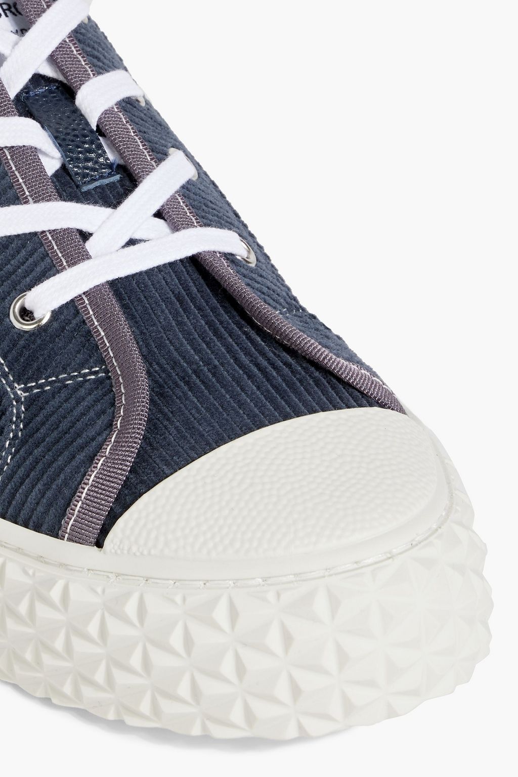 THOM BROWNE Collegiate corduroy sneakers
