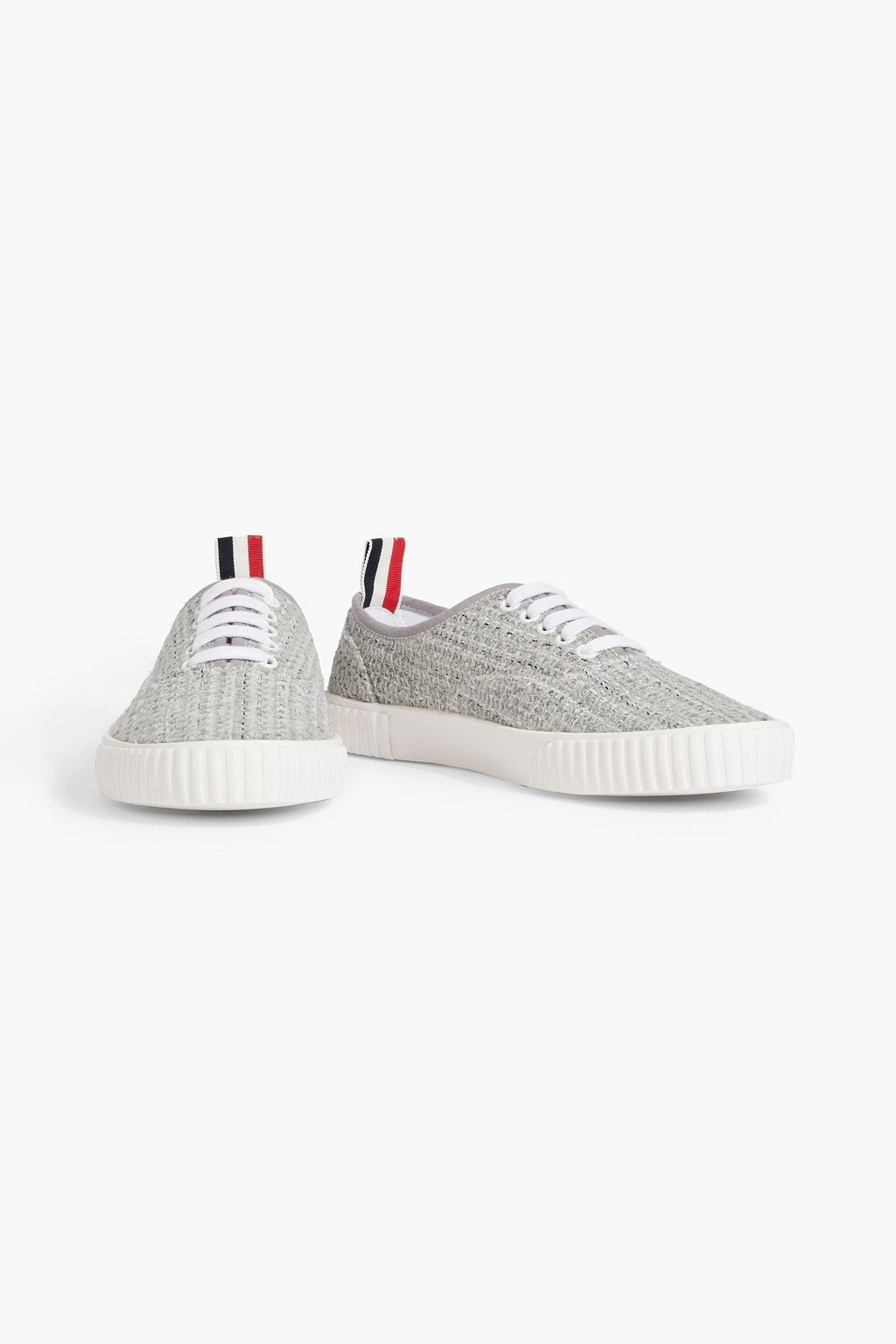 THOM BROWNE Heritage tweed sneakers