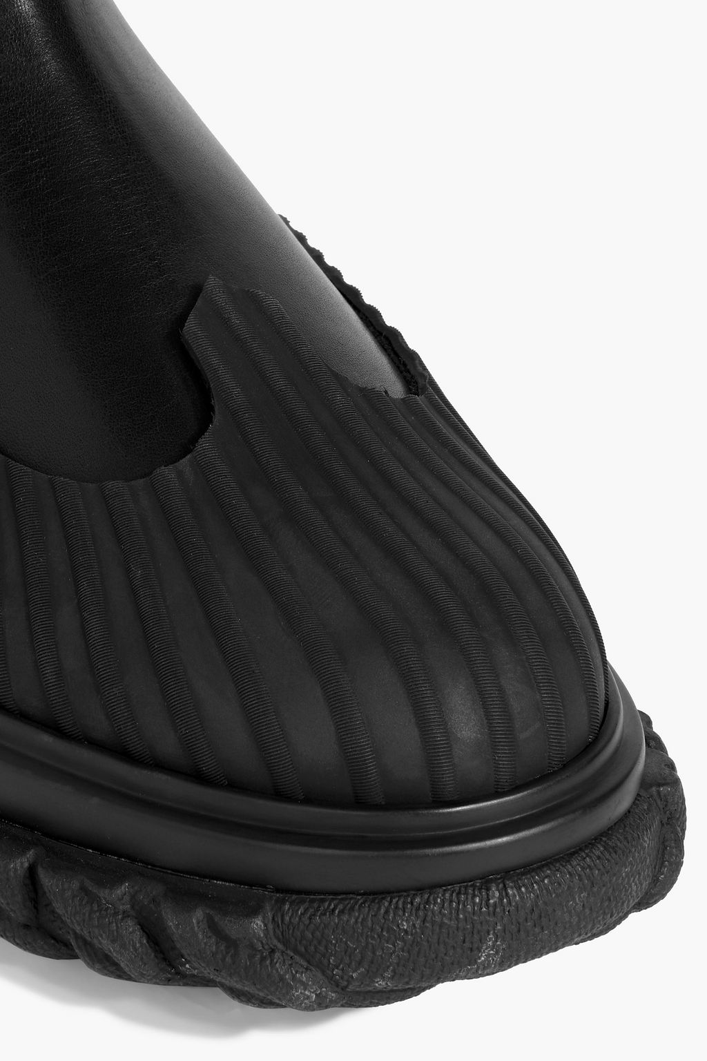 THOM BROWNE Leather Chelsea boots