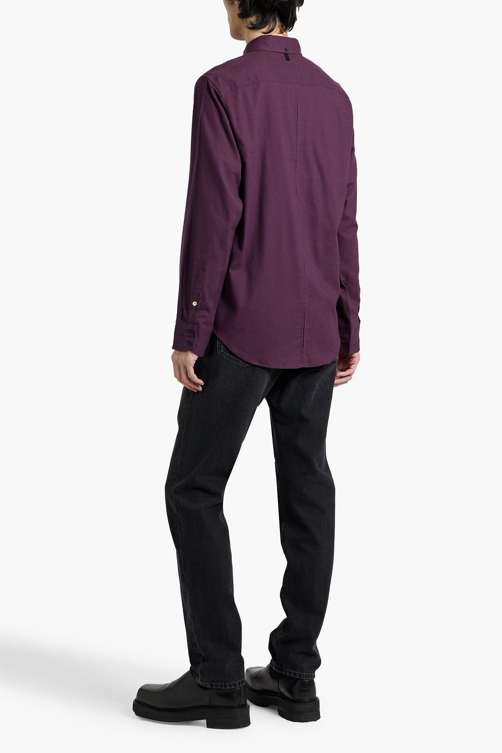 RAG & BONE Cotton-blend flannel shirt