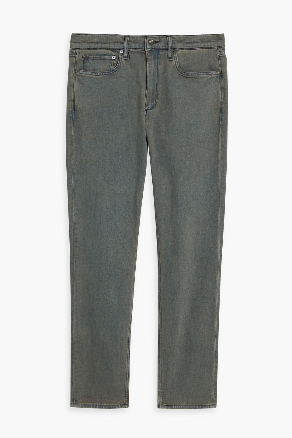 Rag & Bone Fit 2 Slim-fit Denim Jeans In Mid Denim
