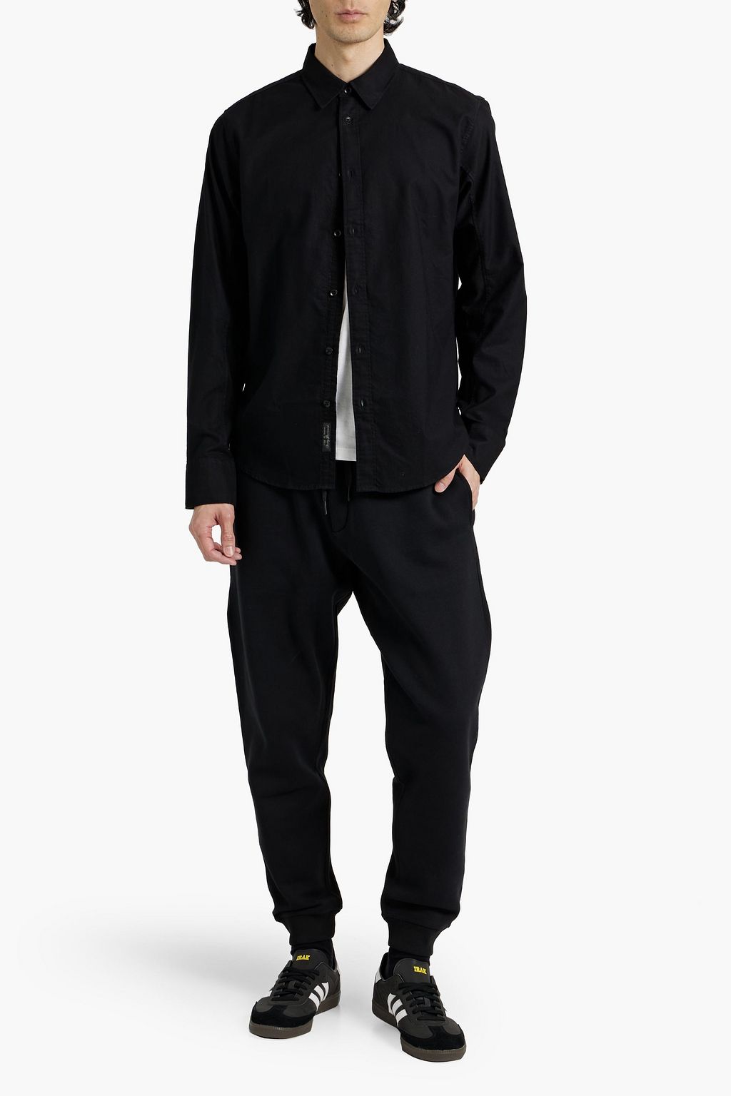 RAG & BONE Damon cotton-blend fleece sweatpants