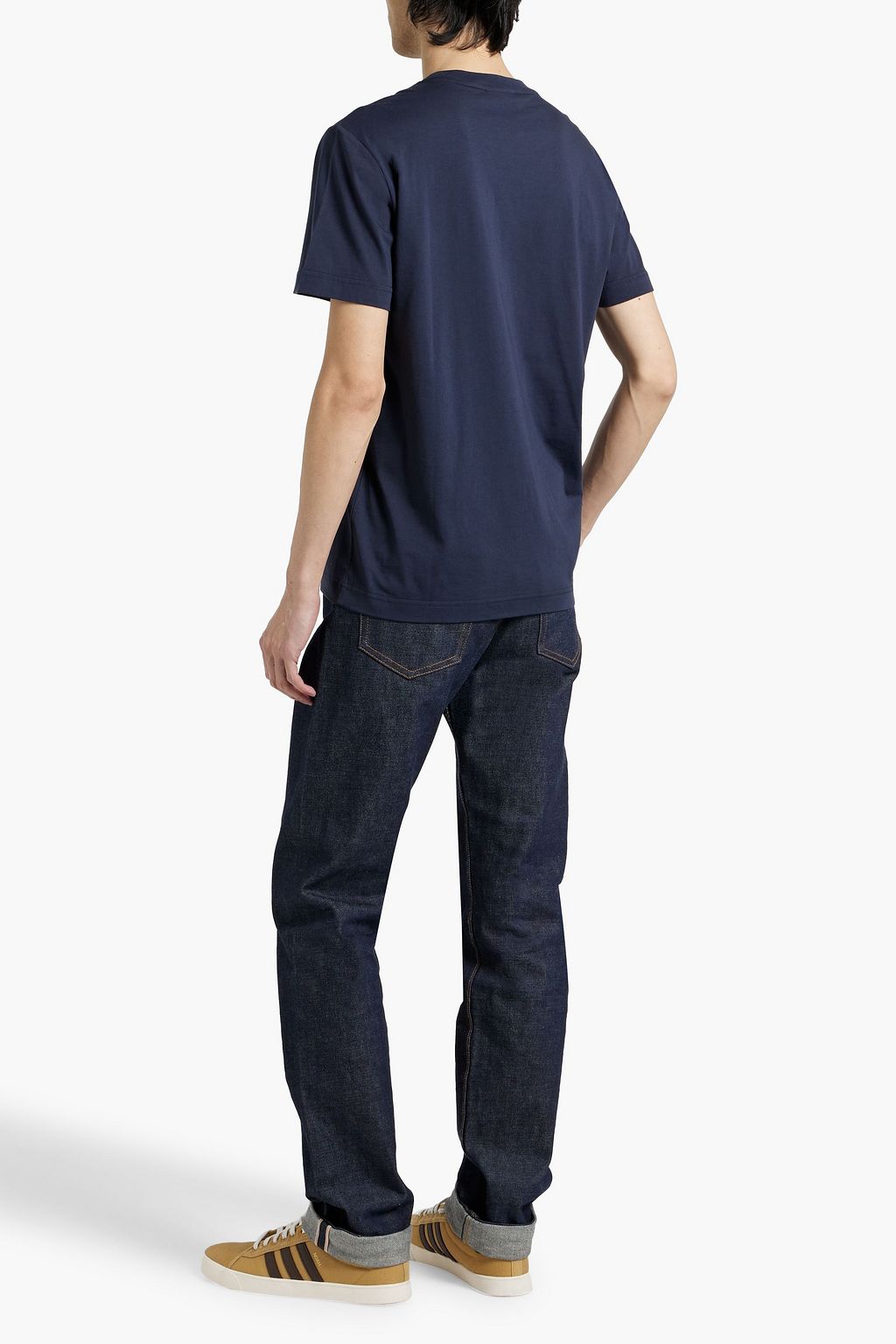 MISSONI Embroidered cotton-jersey T-shirt