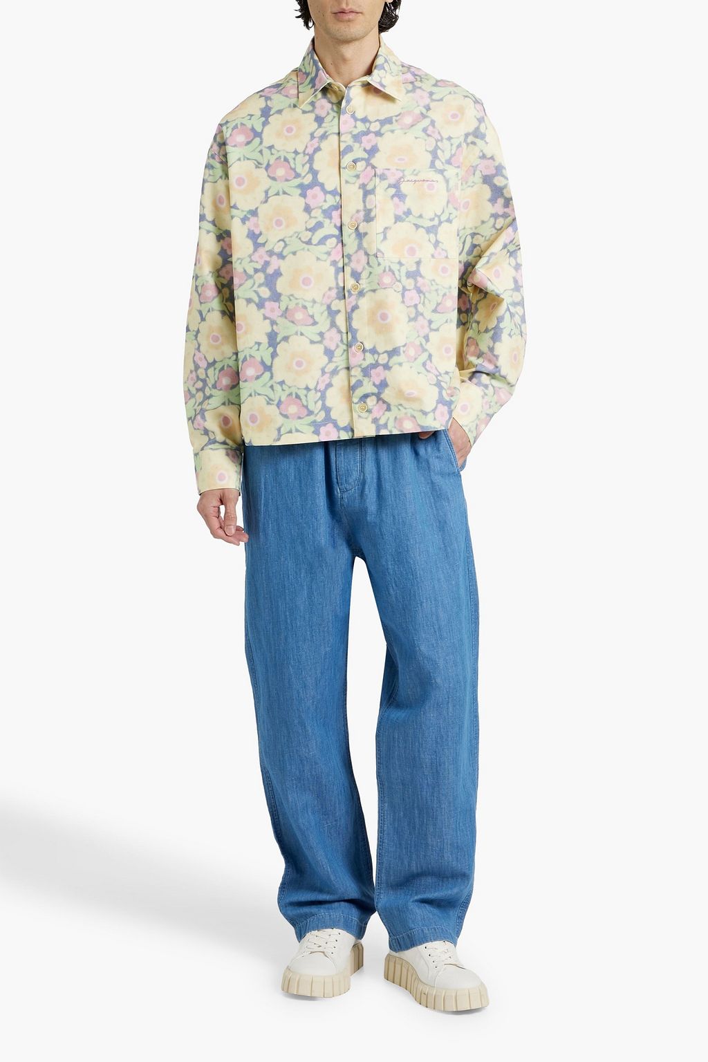 RAG & BONE Bradford cotton and linen-blend pants