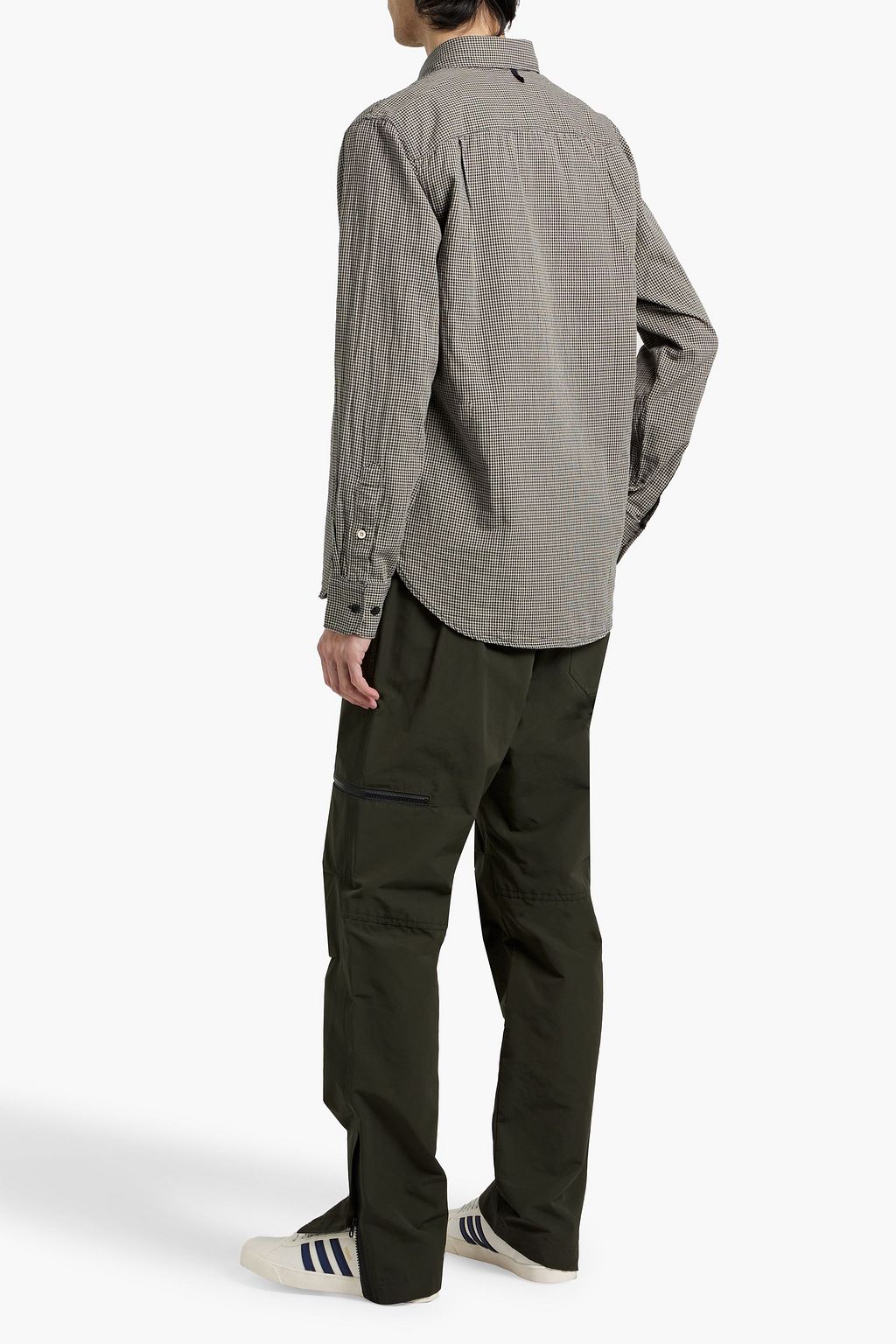 RAG & BONE Gus gingham cotton shirt