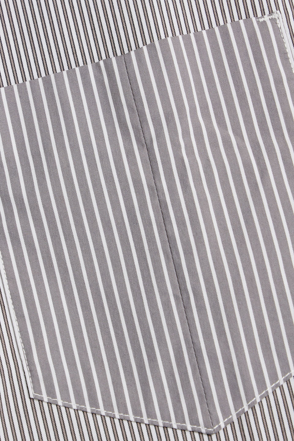 Rag & Bone Dalton Striped Cotton-blend Poplin Shirt In Brown