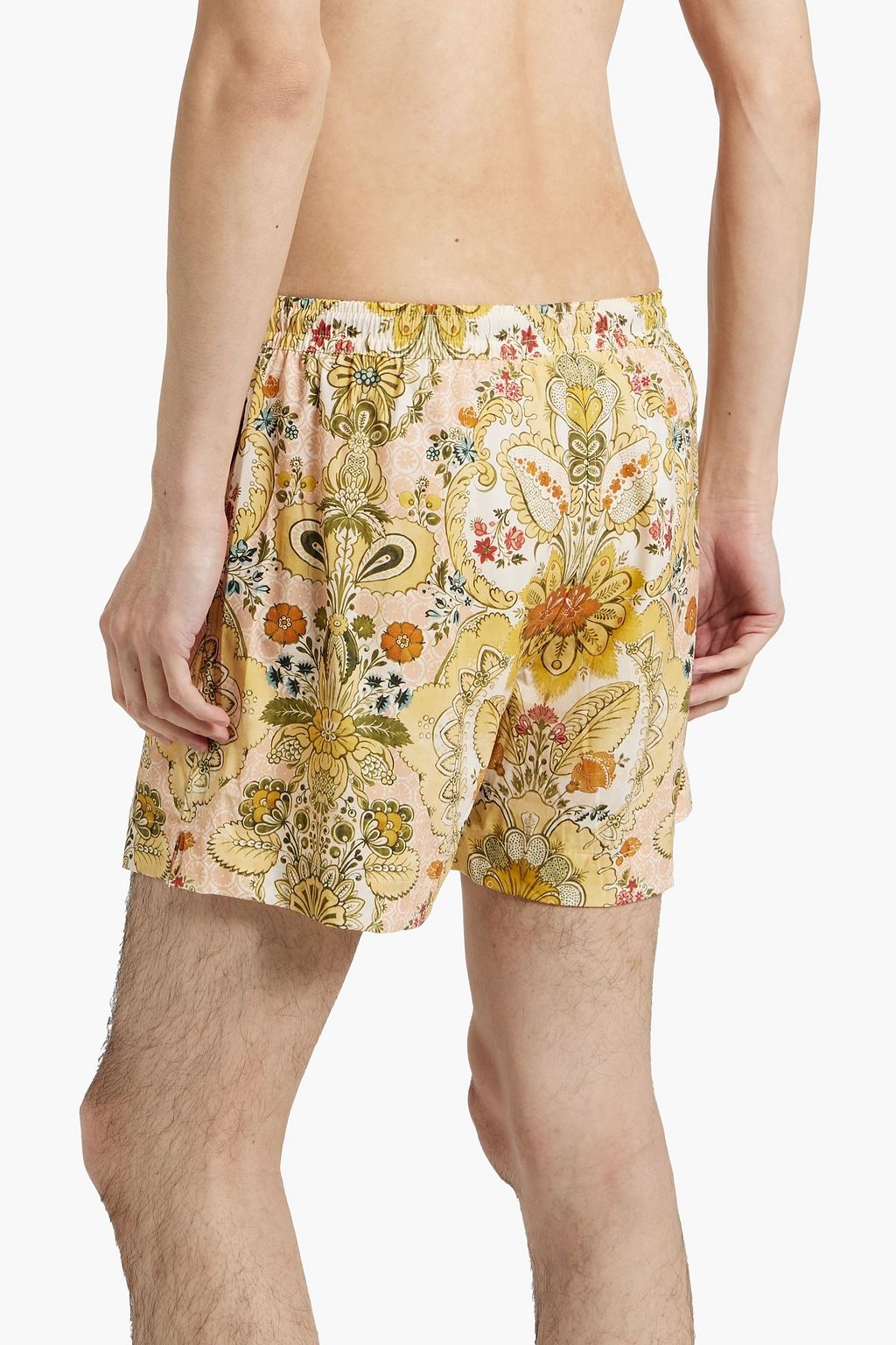 ZIMMERMANN Laurel short-length printed swim shorts