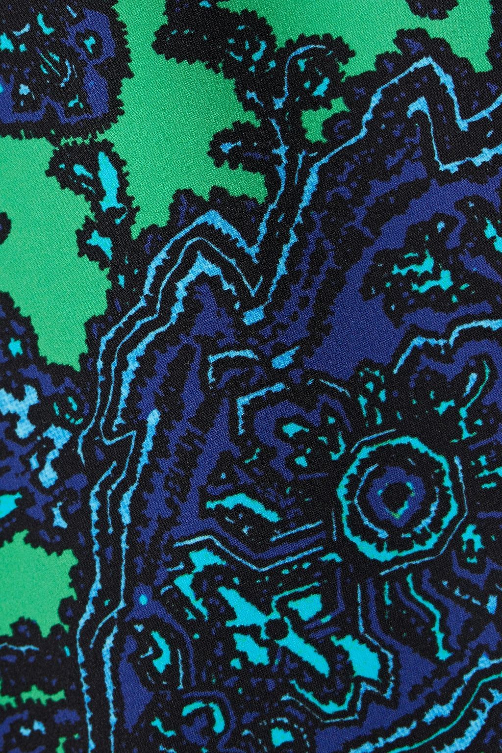 ZIMMERMANN Tiggy short-length printed swim shorts