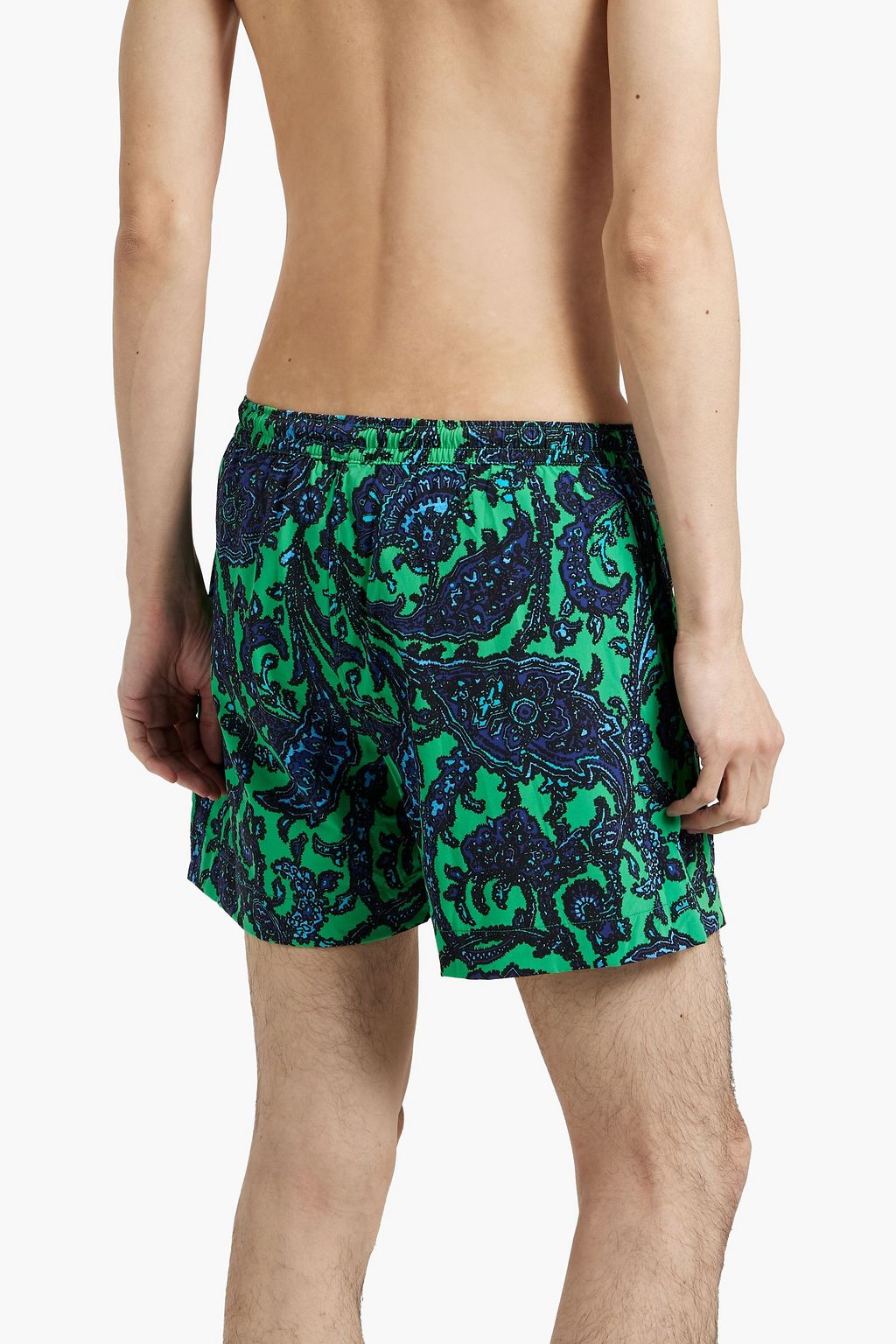 ZIMMERMANN Tiggy short-length printed swim shorts