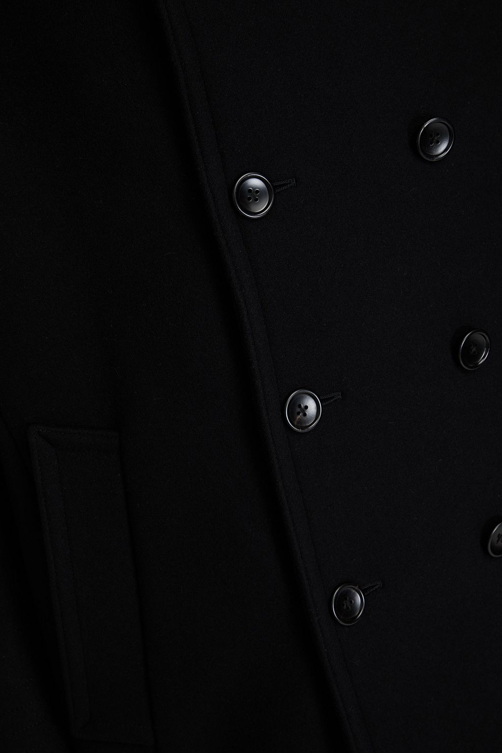 TOM FORD Double-breasted wool and cashmere-blend coat