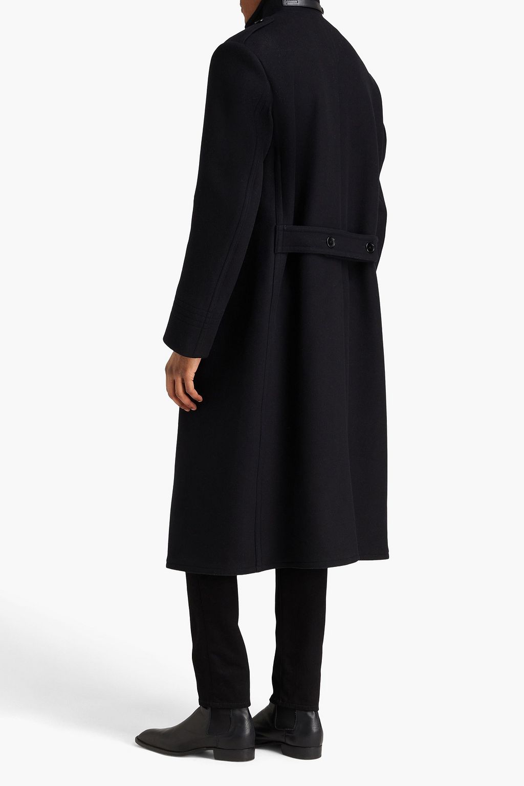 TOM FORD Double-breasted wool and cashmere-blend coat