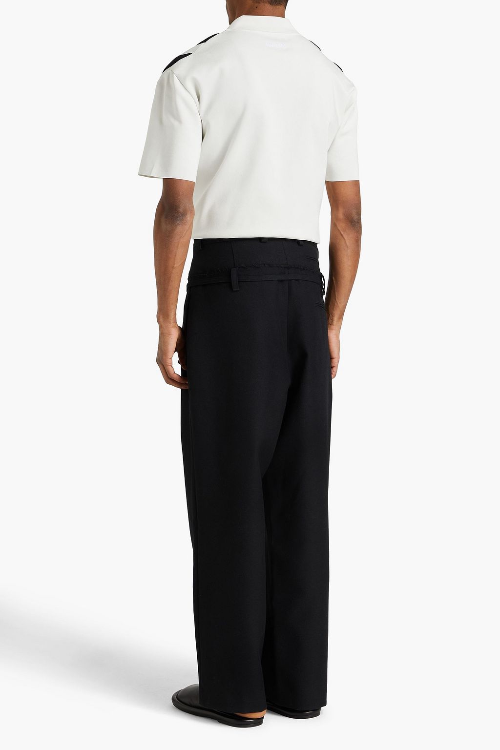 JACQUEMUS Criollo belted wool-drill pants