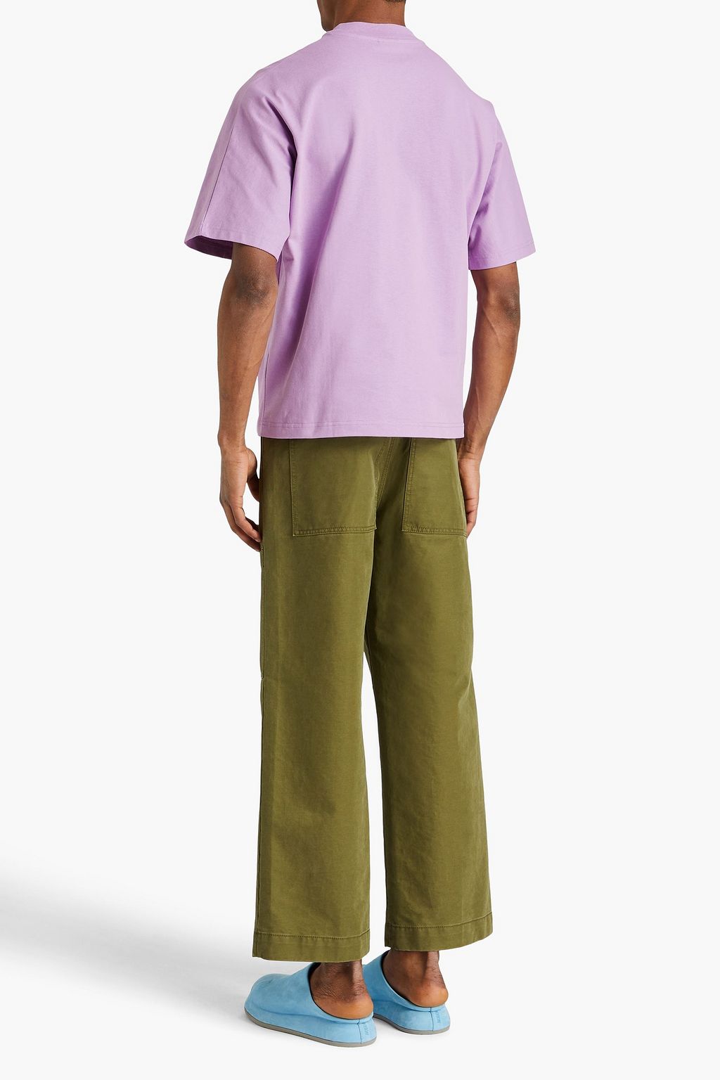 JACQUEMUS Printed cotton-jersey T-shirt