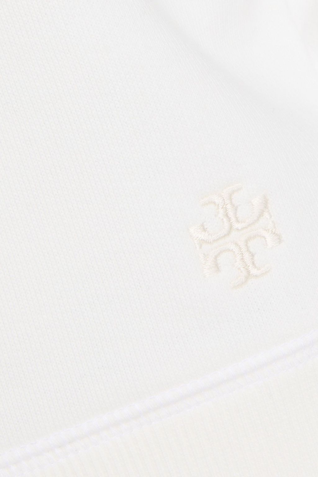 TORY BURCH سويت شيرت من قطن تيري الفرنسي المطاطي