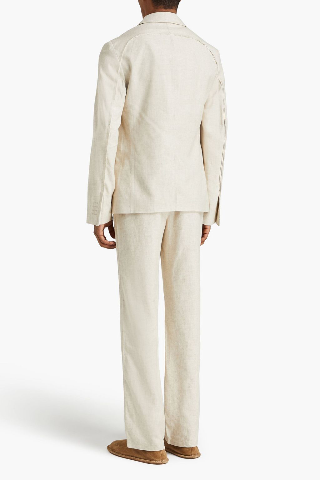 JACQUEMUS 슬러브 우븐 블레이저