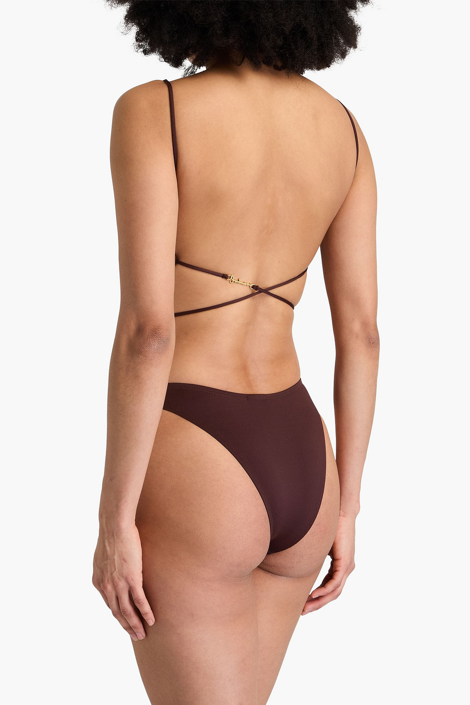 JACQUEMUS LE BAS DE MAILLOT SIGNATU BIKINI TOP