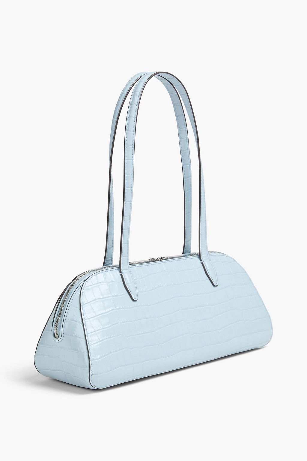 TORY BURCH حقيبة كتف "روبنسون" من الجلد بنقشة جلد التمساح