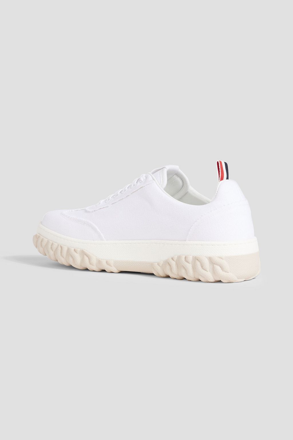 THOM BROWNE Canvas sneakers