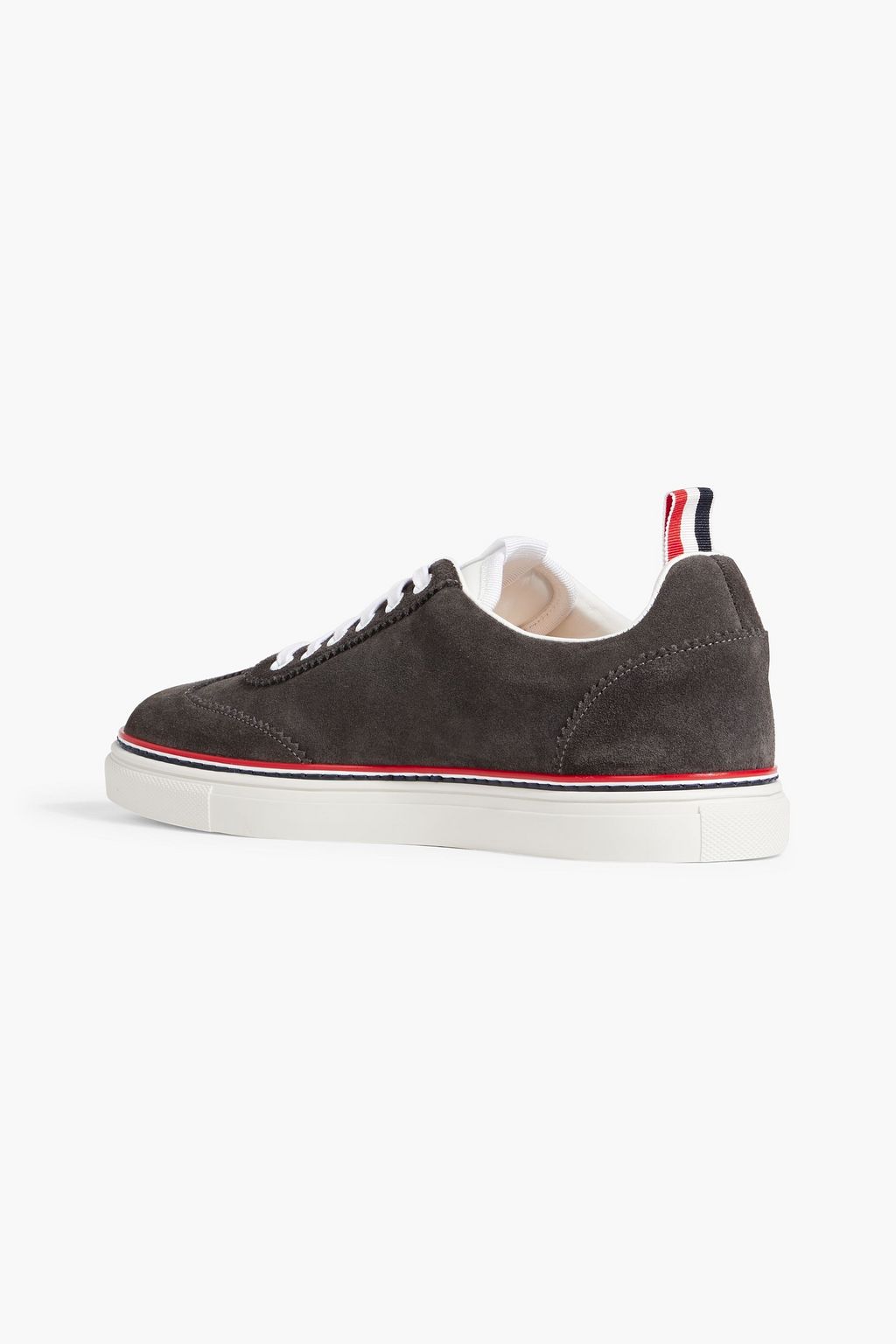 THOM BROWNE Suede sneakers