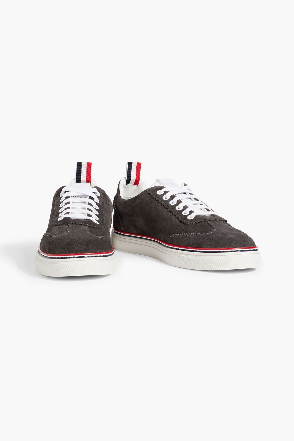 THOM BROWNE Suede sneakers