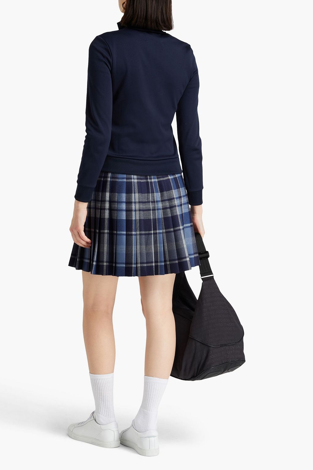 TORY SPORT Ruffled shell sweatshirt
