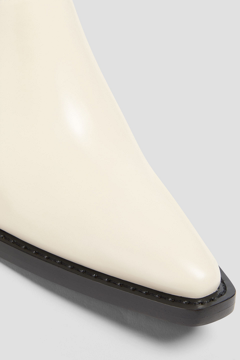 3.1 Phillip Lim Mules Aus Glanzleder In Naturfarben