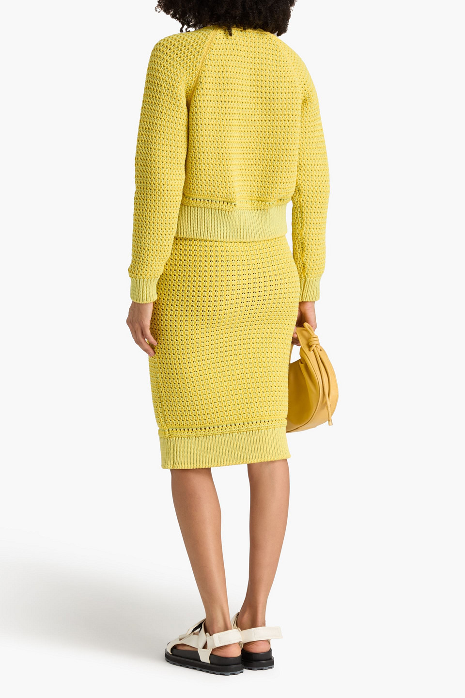  3.1 Phillip Lim - Knitted Cardigan - Yellow - Xs 
