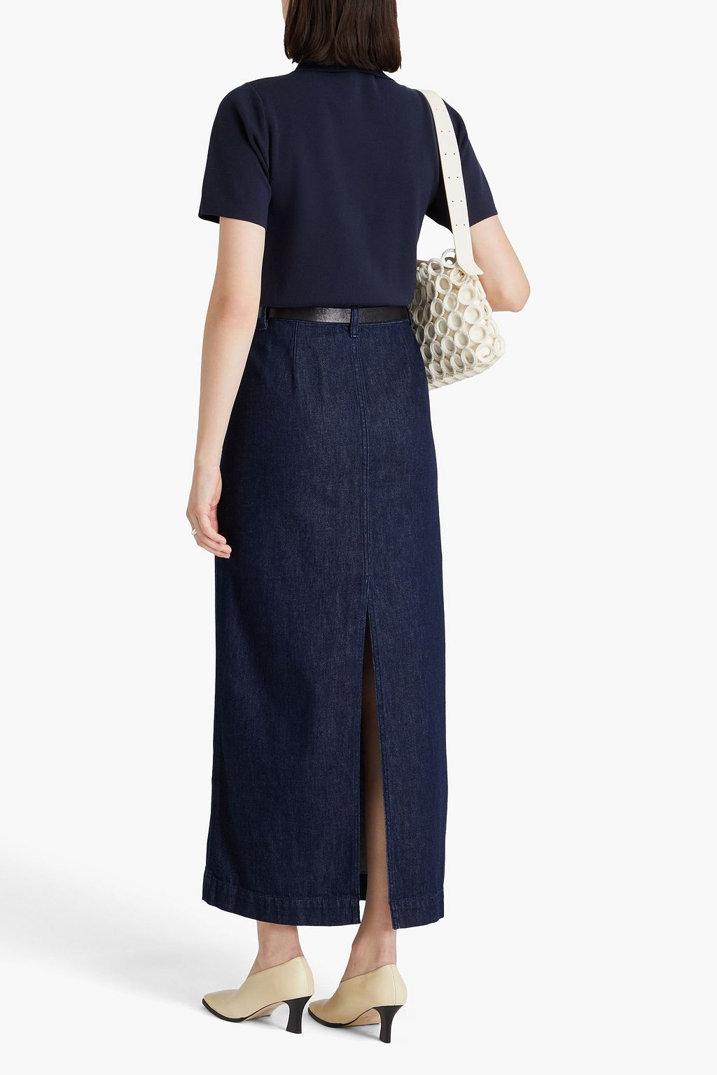 3.1 PHILLIP LIM قميص بولو من نسيج محبوك