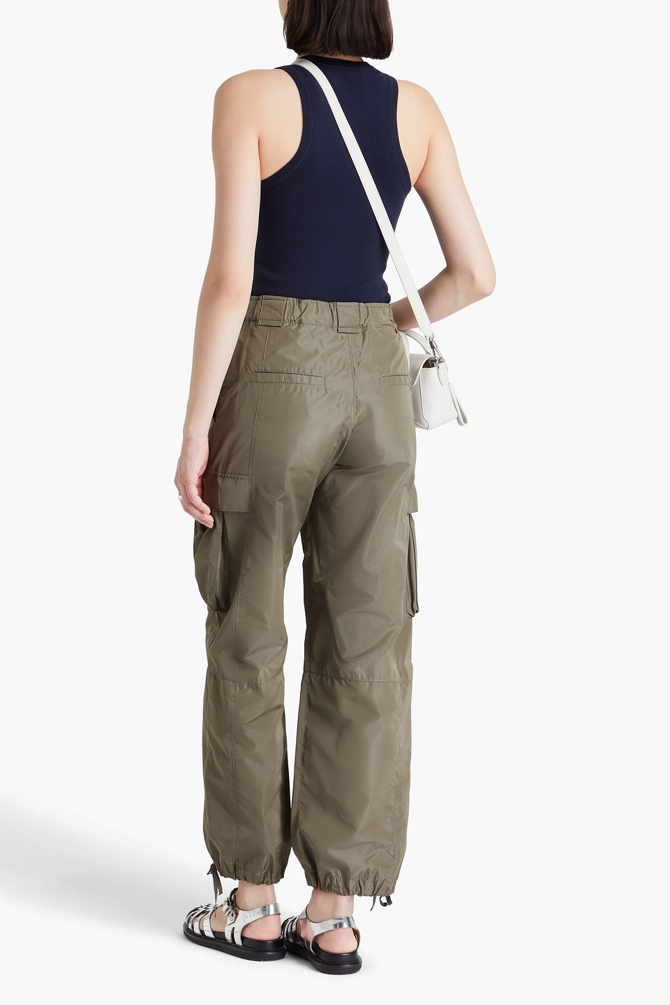  3.1 Phillip Lim - Tanktop Aus Jersey - Blau - L 
