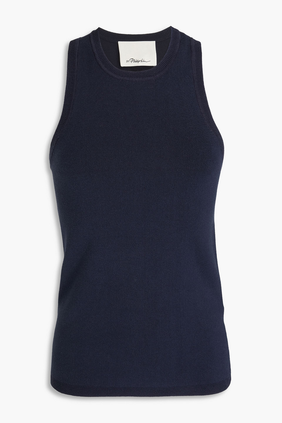 3.1 Phillip Lim Tanktop Aus Jersey In Marineblau