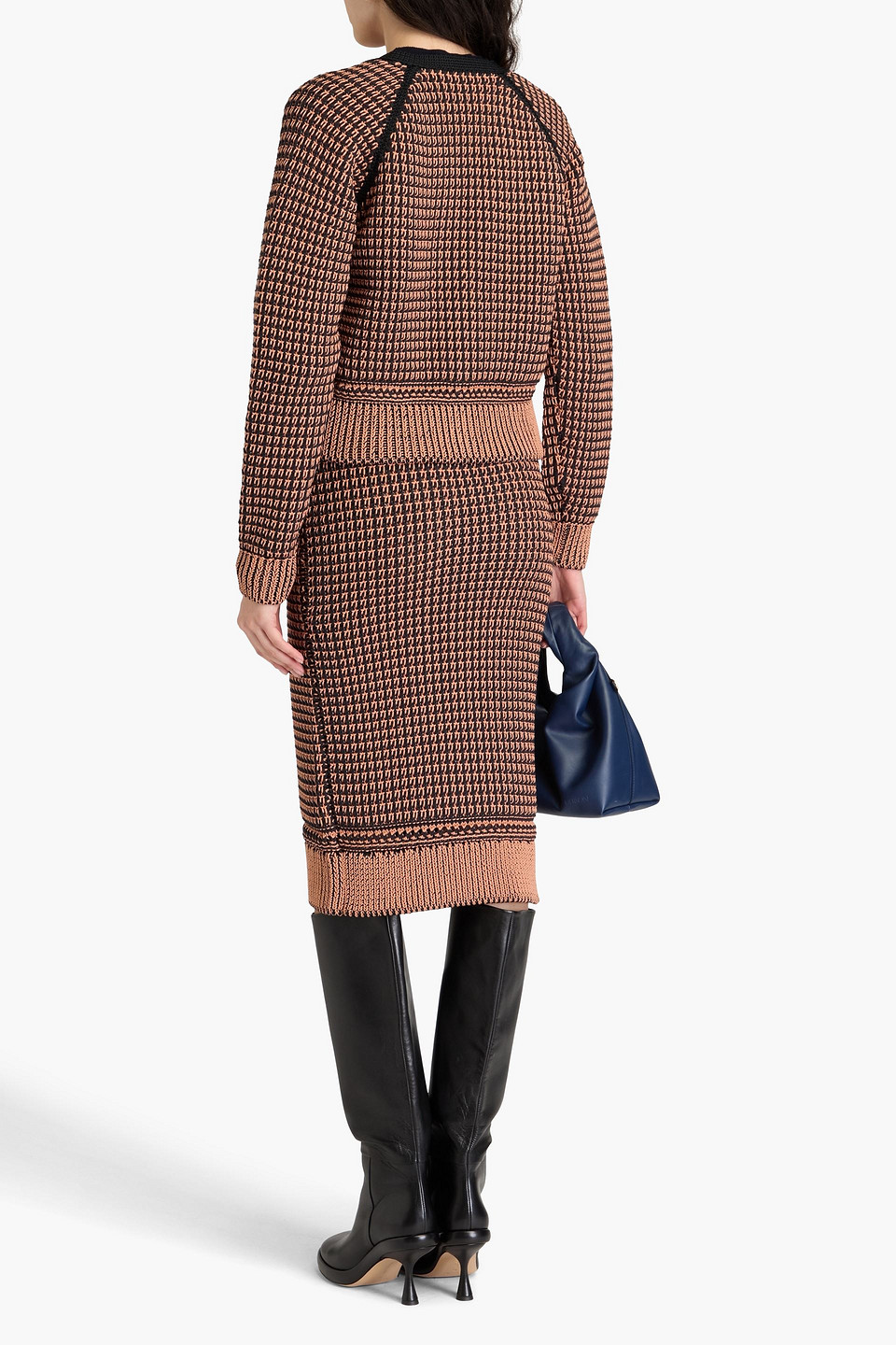 3.1 Phillip Lim Zweifarbiger Strickcardigan In Hellbraun